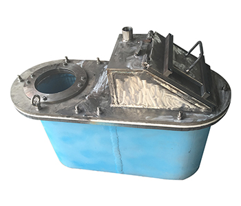 Bimetallic composite crucible