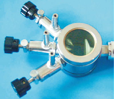 Gas carburizing drip chamber